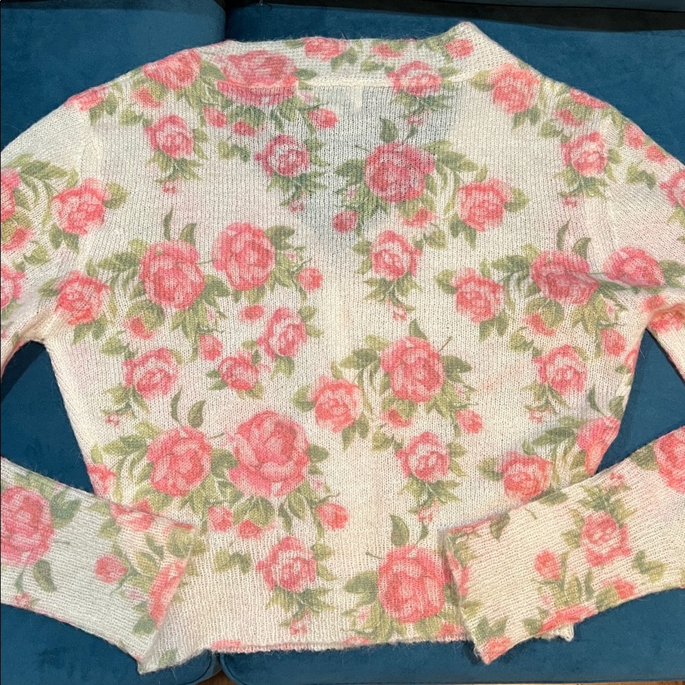 Rouje Floral Sue Cardigan size 34 - Picture 7 of 7